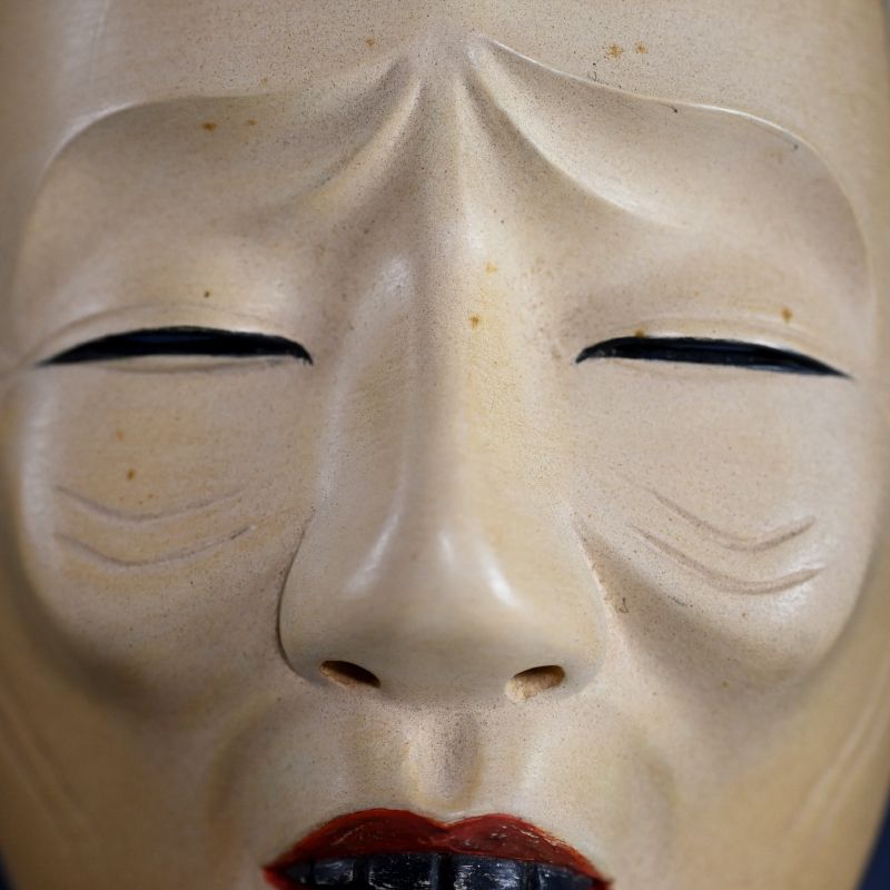 Onna Noh Mask named “UBA” which means an old woman