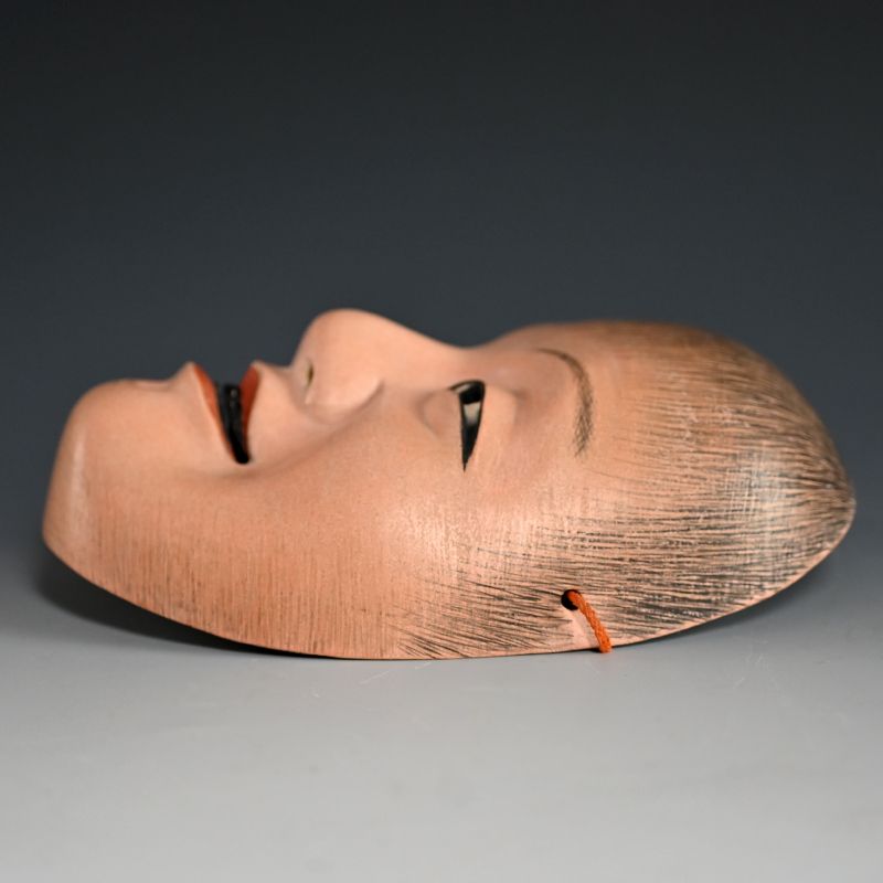 Otoko Noh Mask named “DOUJI” which means child