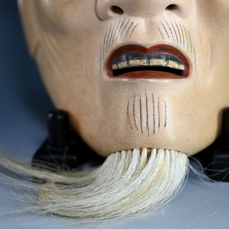 Okina Noh Mask named “KOJO” which means old man