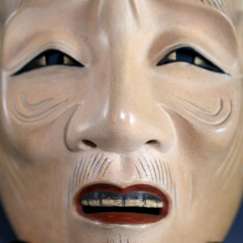 Okina Noh Mask named “KOJO” which means old man