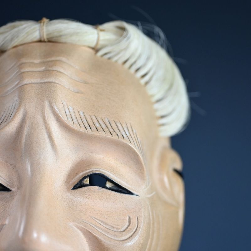 Okina Noh Mask named “KOJO” from Takasago