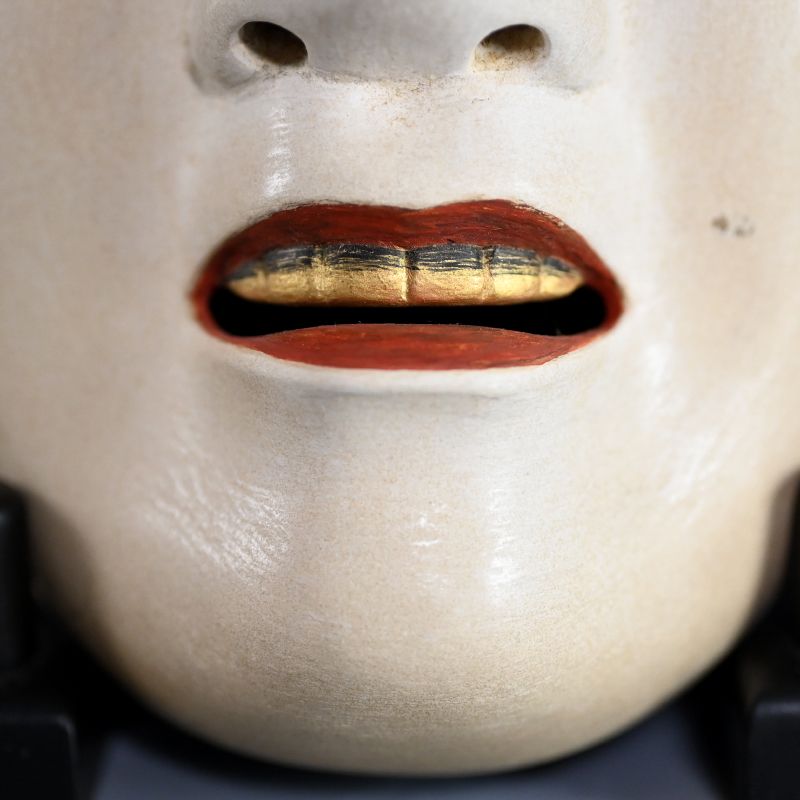 Traditional Japanese Female Noh Mask, “DEIGAN”