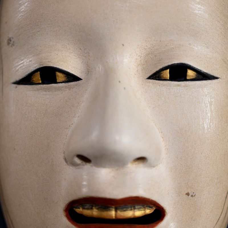 Traditional Japanese Female Noh Mask, “DEIGAN”