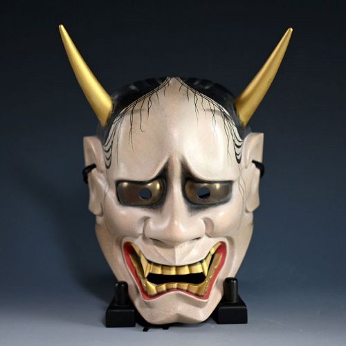 Japanese Noh Theater Hannya Mask, female demon