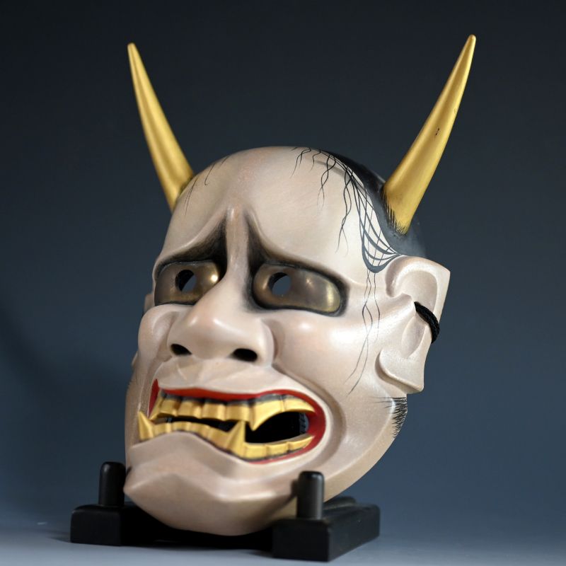 Japanese Noh Theater Hannya Mask, female demon