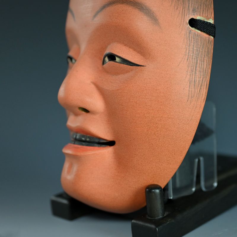 Otoko Noh Mask named “Shojo” Sake-Sprite