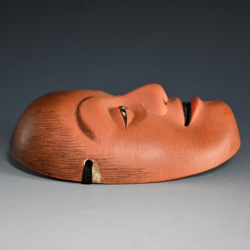 Otoko Noh Mask named “Shojo” Sake-Sprite