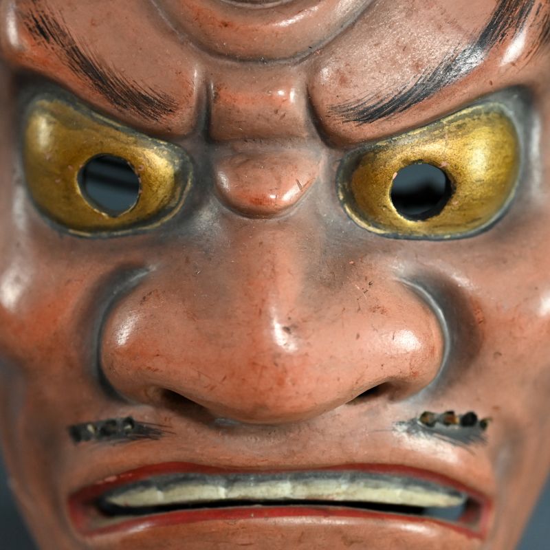 Otherworldly Noh Mask named “BESHIMI”