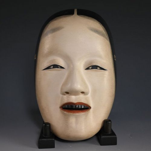 Onna Noh Mask named “FUKAI” which indicates middle-aged woman