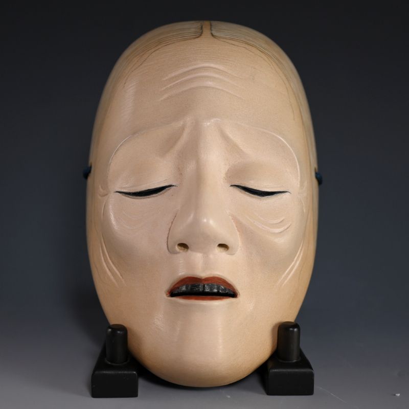 Onna Noh Mask named “UBA” which means an old woman.