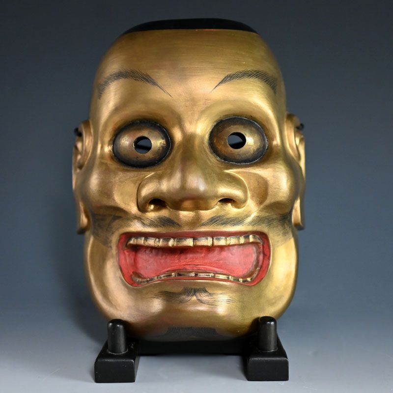 Onigami Noh Mask named “OOTOBIDE”