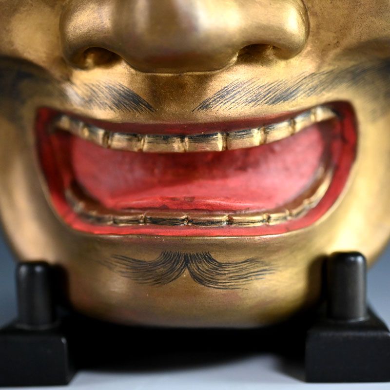 Onigami Noh Mask named “OOTOBIDE”