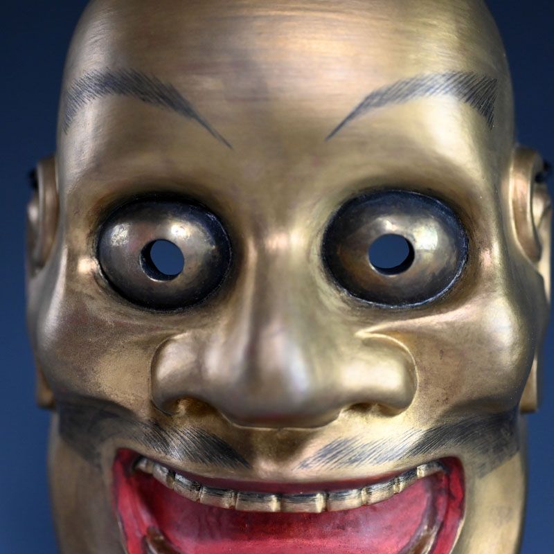 Onigami Noh Mask named “OOTOBIDE”