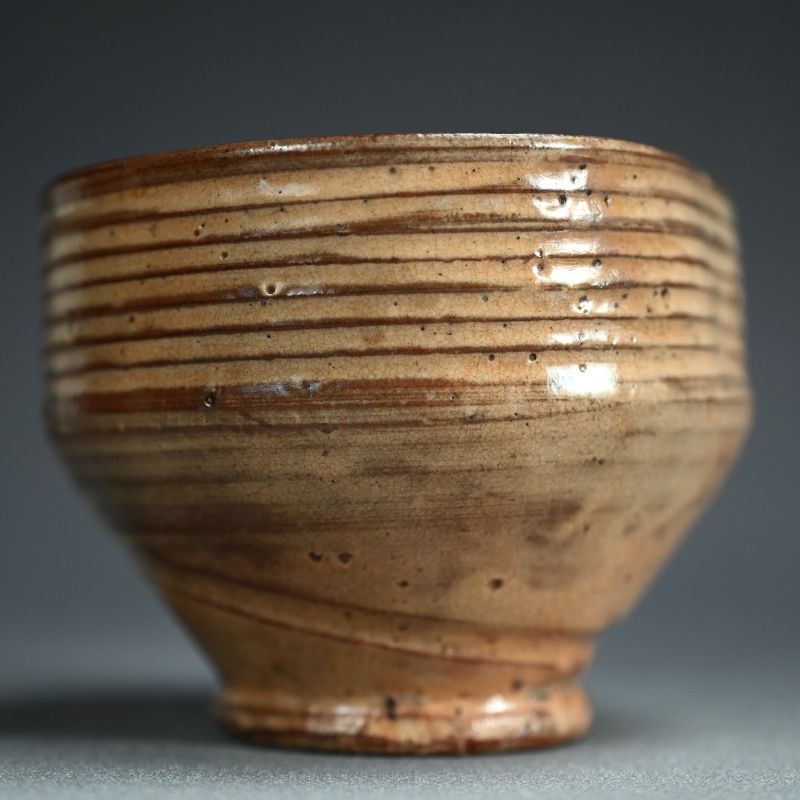 Exquisite Edo period Ko-Hagi Chawan Tea Bowl