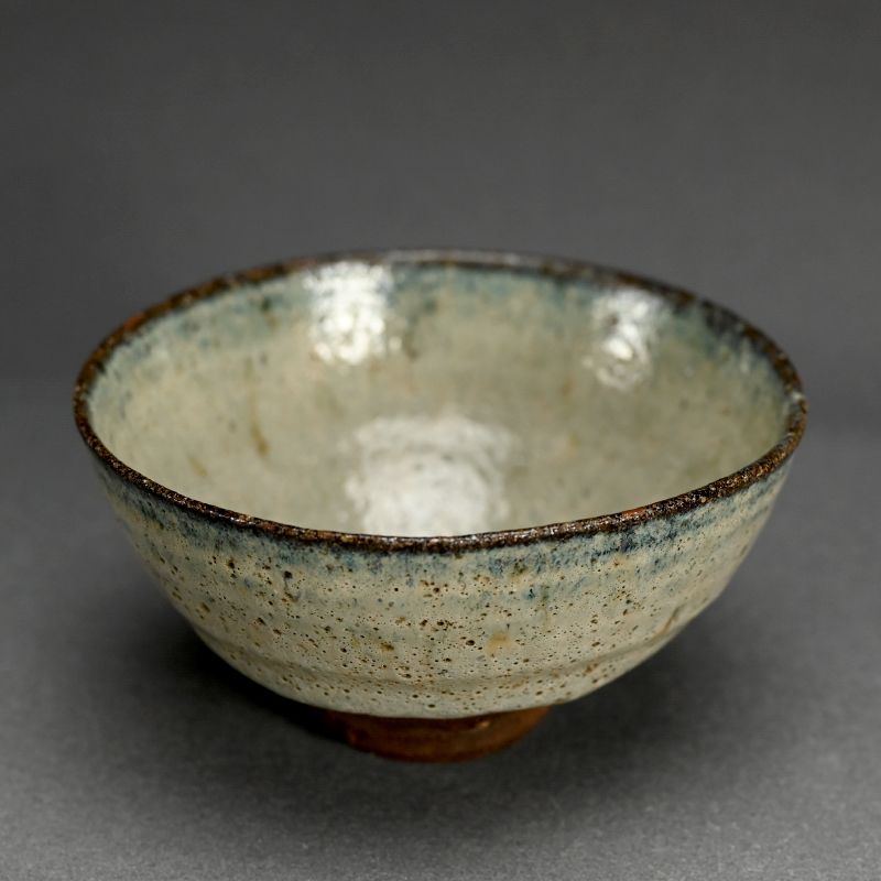Antique Japanese Karatsu Chawan Tea Bowl