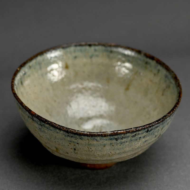 Antique Japanese Karatsu Chawan Tea Bowl