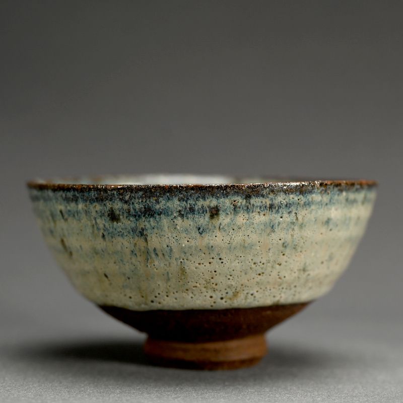 Antique Japanese Karatsu Chawan Tea Bowl