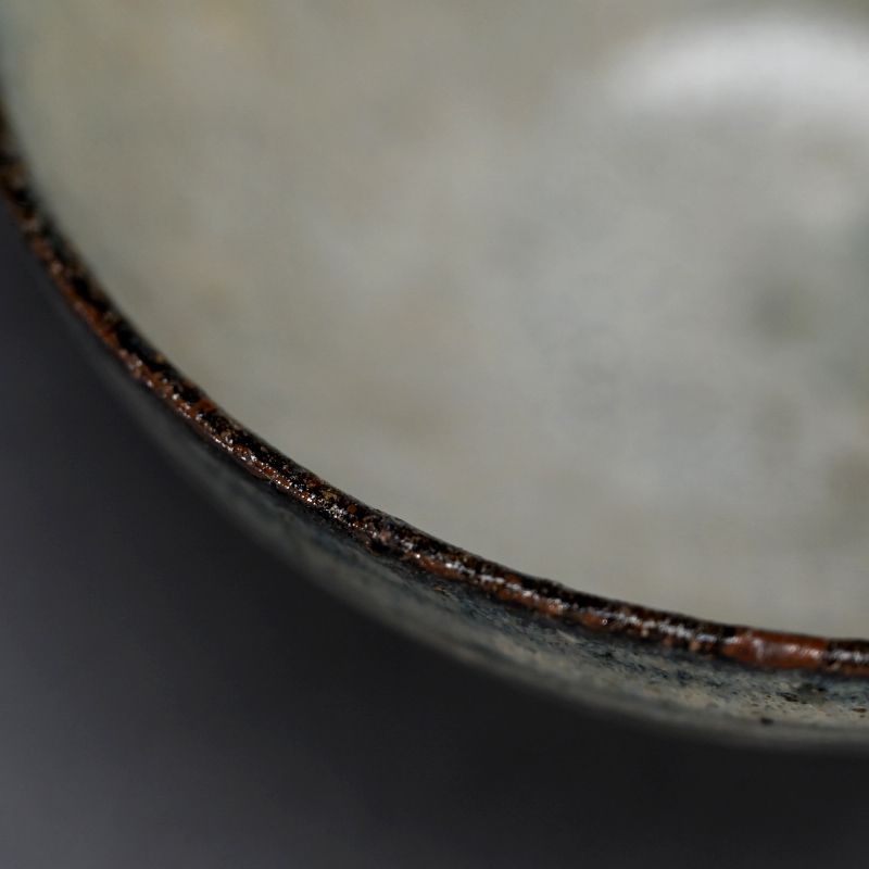 Antique Japanese Karatsu Chawan Tea Bowl