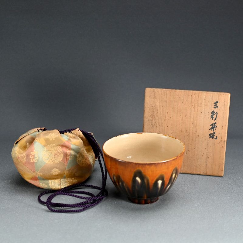 Hirasa Sansai Chawan Tea Bowl