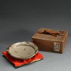 Momoyama period E-Karatsu Dish with Gold Repairs