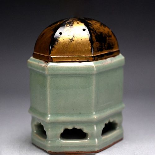 Antique Tenryu Seiji Koro Incense Burner