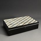 Radical Black Lacquered Suzuri Bako Writing Box