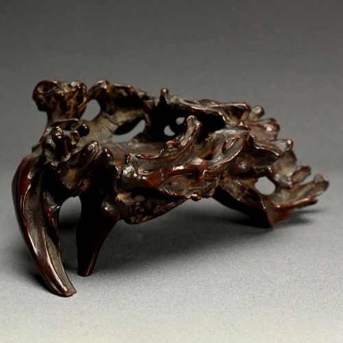 Small Antique Root-wood Bonsai Tree Stand (item #1515698)