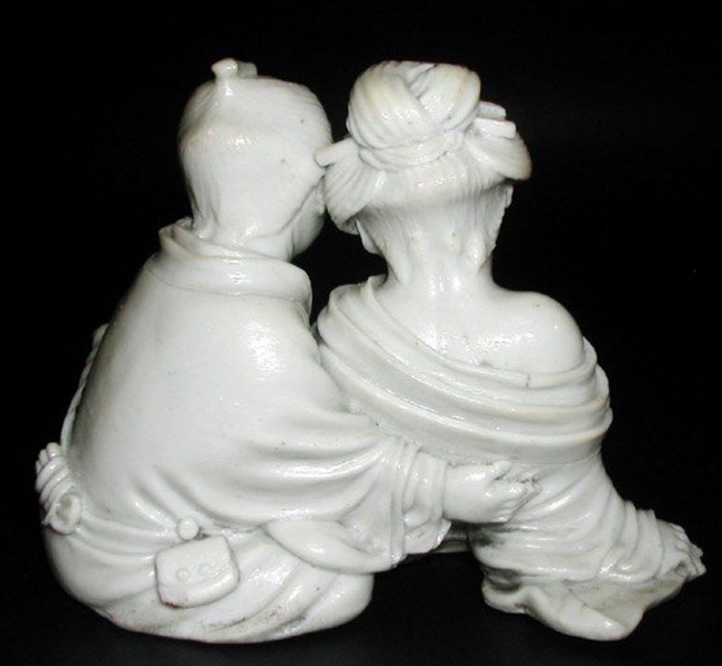 EROTIC EDO-MEIJI Japanese PORCELAIN FIGURES