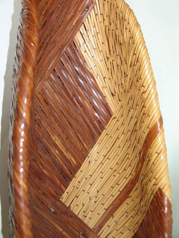 MODERN Japanese BAMBOO BASKET by TOSHO