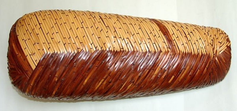 MODERN Japanese BAMBOO BASKET by TOSHO