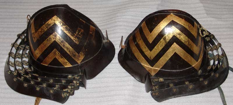 Very Rare! Two Matching Edo period Ashigaru Armor Yoroi