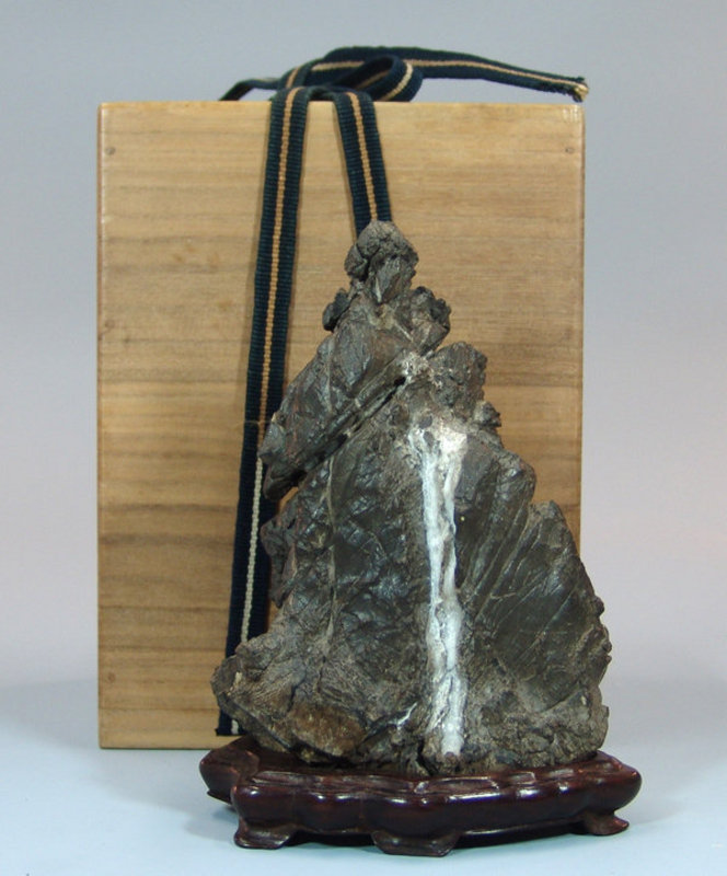Antique Japanese Scholar Meditation Stone