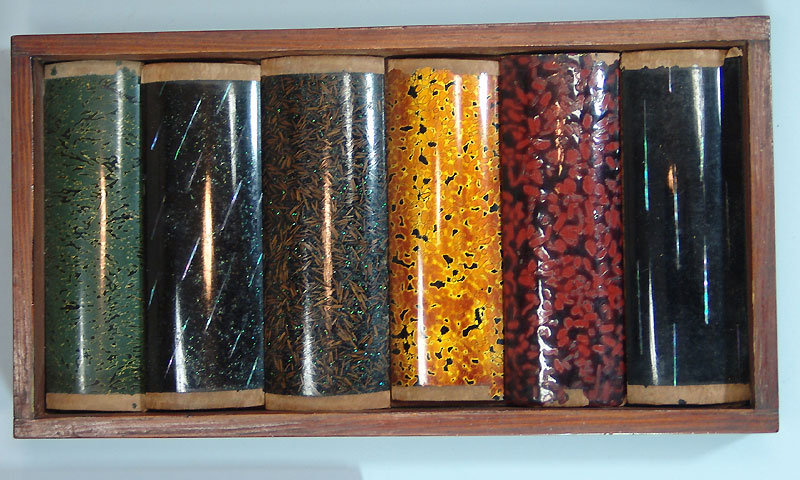 Lacquer Sample Set for Sword Scabbards