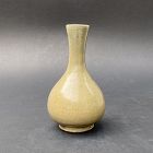 A Song-Yuan Dynasty Celadon Glazed Pear Shaped Vase.
