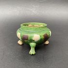 A Chinese Southern Song-Yuan Dynasty Cizao Kiln Lead Glazed Censer