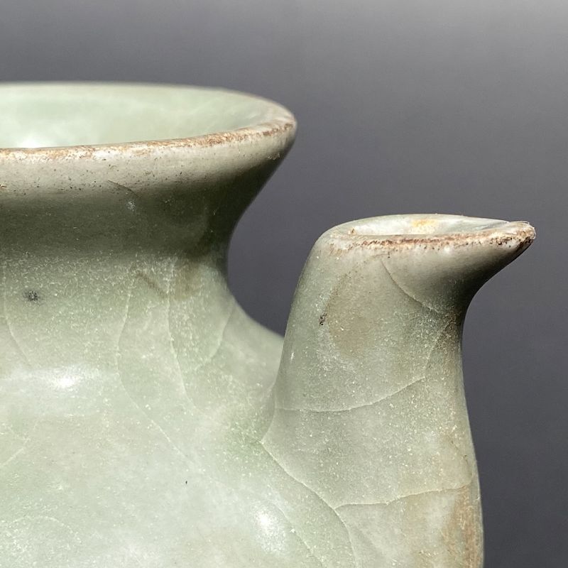 Yuan Dynasty Longquan Celadon Teapot