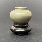 A Yuan Dynasty Longquan Celadon Glazed Water-Pot