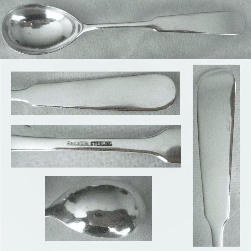 Erickson &quot;Chino&quot; Arts &amp; Crafts Sterling Silver Serving Spoon
