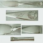 Towle "Shell" Sterling Silver Master Butter Knife