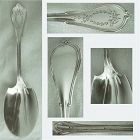 Gorham "Cottage" Coin Silver Engraved Bow Ice Cream Server