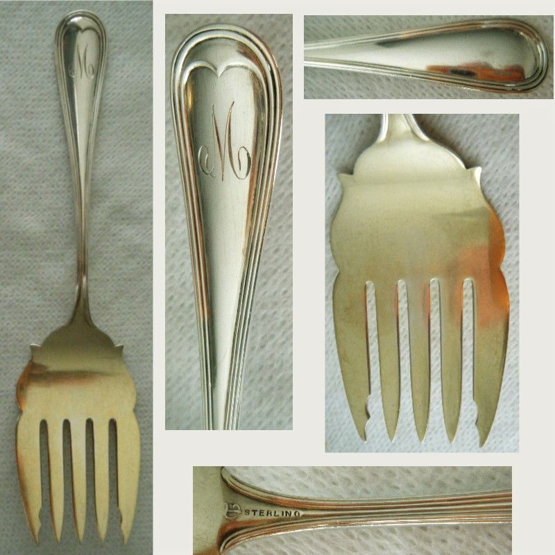 Durgin &quot;Old Standish&quot; Sterling Silver Sardine Fork