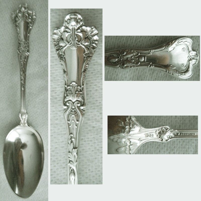 Gorham &quot;Patrician&quot; Art Nouveau Sterling Silver Youth Spoon No Mono