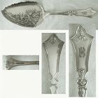 John Cook Large 1860s Coin Silver Ice Cream Server