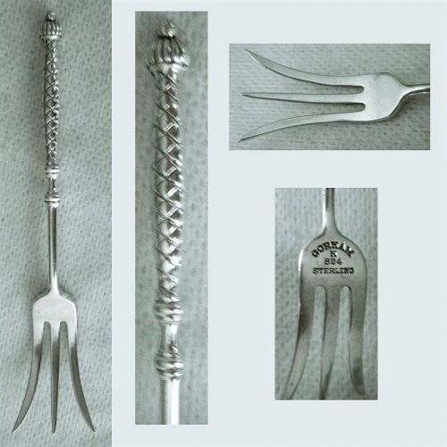 Gorham 'H 824' Sterling Silver Lemon Fork