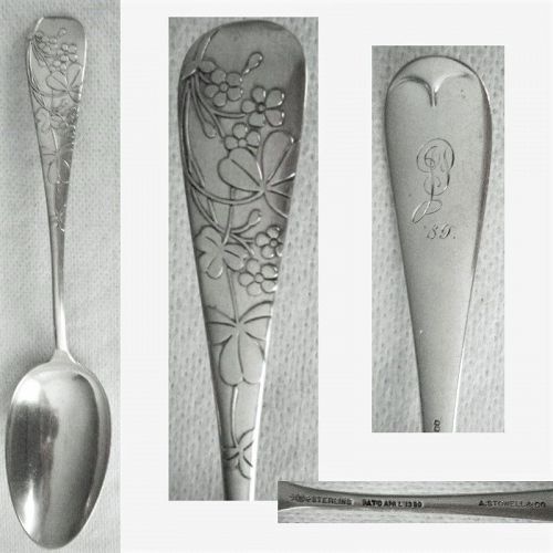 Frank Smith 'Oxalis' Sterling Silver Place Spoon