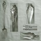 Watson 'Altair' Over Sized Sterling Silver Lettuce Fork