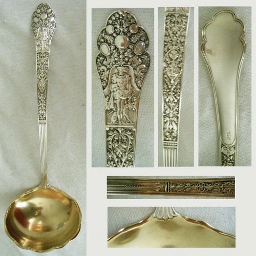 Gorham 'Medici Old' Choice Solid Sterling Silver Soup Ladle