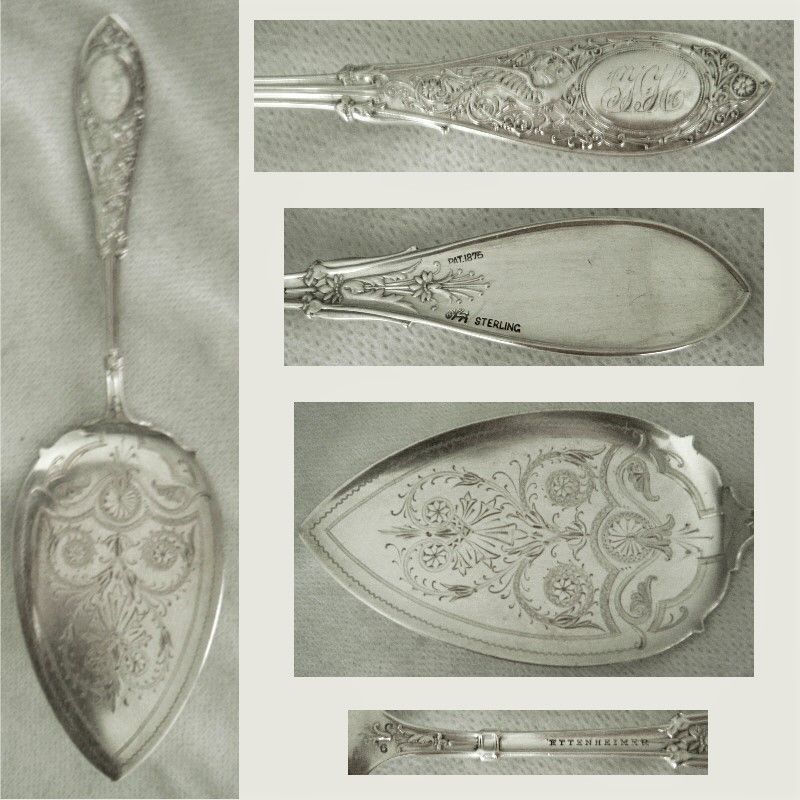 Whiting 'Arabesque' Solid Sterling Silver Pie Server