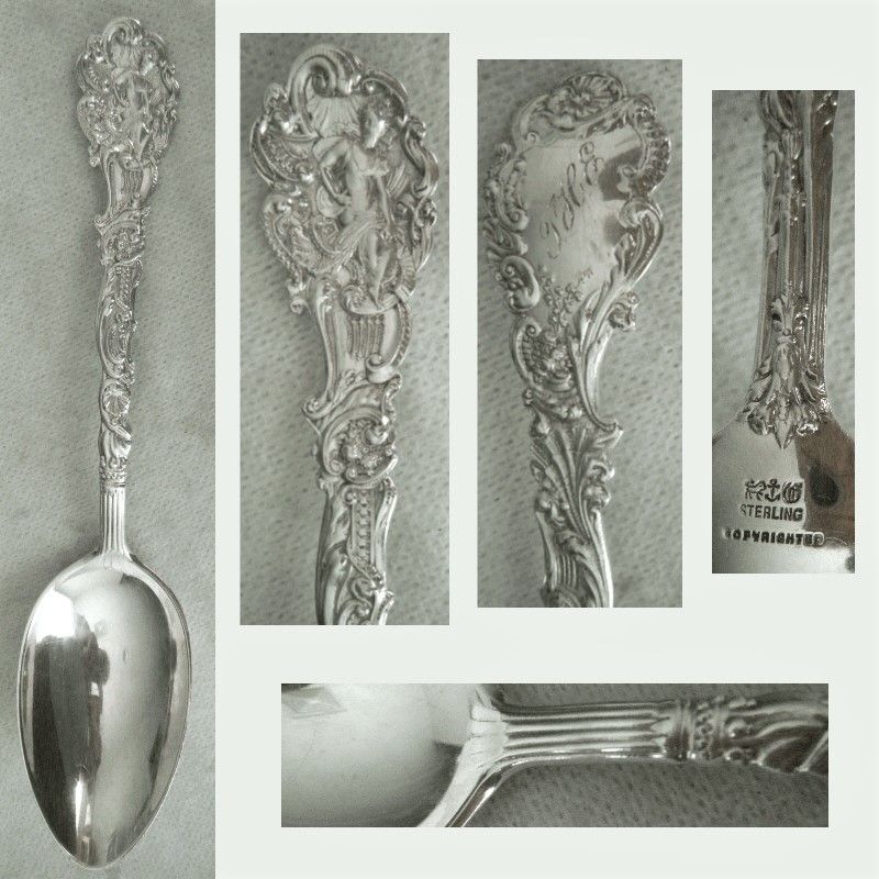 Gorham 'Versailles' Old Heavy Serving Spoon Choice Condition x 2