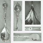 Wendt 'Medallion' BB&K Sterling Silver Preserve Spoon